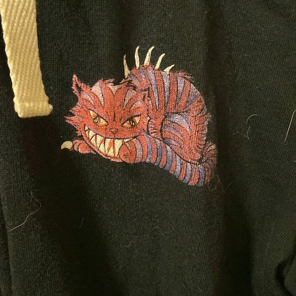 Zombie Alice in Wonderland zip up hoodie - Picture 2 of 5